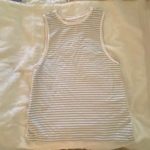 Lorna Jane XS Mesh Back Muscle Tee